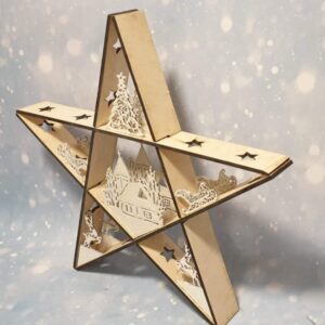 Dekoracja w kształcie gwiazdy